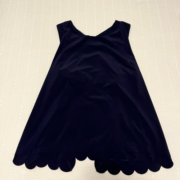 XL open back scalloped banana republic blouse - Picture 4 of 4